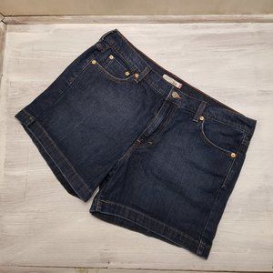Levi's Dark Wash Jean Shorts